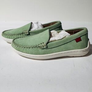 New Marc Joseph New York Toddler Leather Broadway Loafer In Powder Cream Nubuck